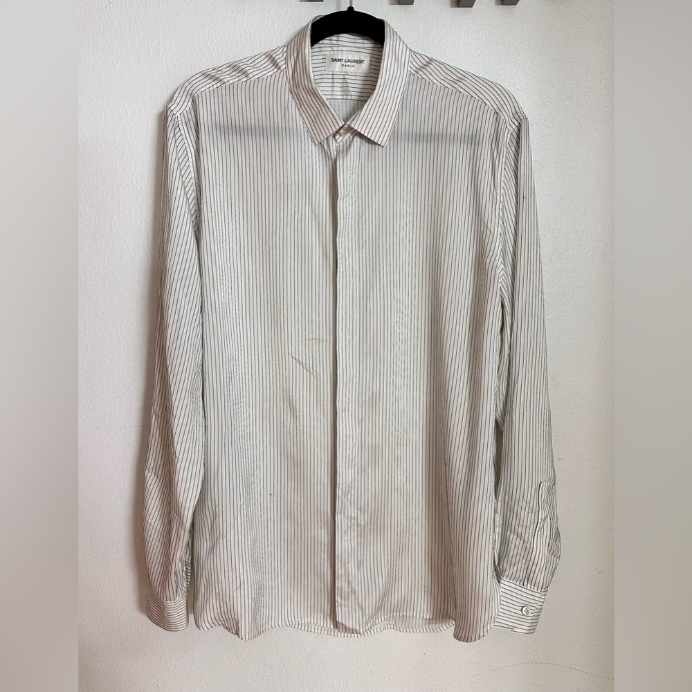 YSL Men’s Shirt Silk